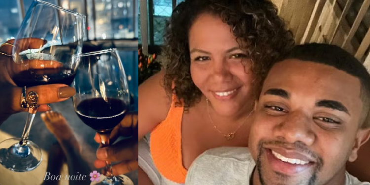 Quem será a pessoa misteriosa ao lado? Foto: Reprodução