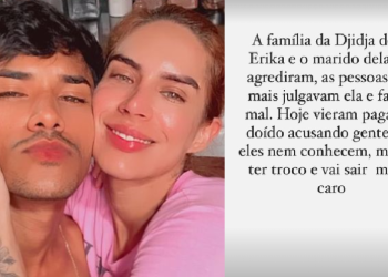 Marlisson Vasconcelos disse que não tinha como ajudar a ex-sinhazinha, que passava por problemas difíceis. Foto: Reprodução