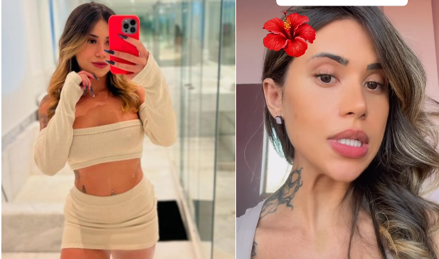 Larissa Sumpani é ainda criadora de conteúdo adulto. Foto: Reprodução