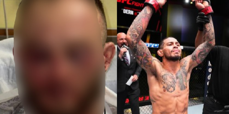 O polonês Mateusz Rebecki foi levado logo em seguida ao hospital. Foto: Reprodução