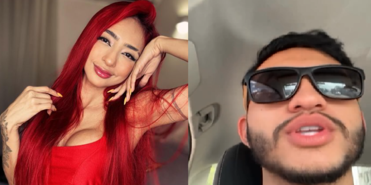 A influenciadora deixou de seguir o humorista. Foto: Reprodução