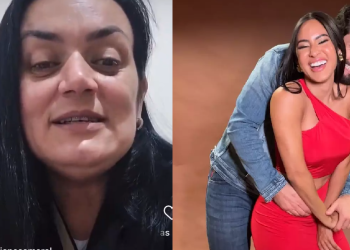 Não foi só o gaúcho que se derreteu pela amazonense! Foto: Reprodução