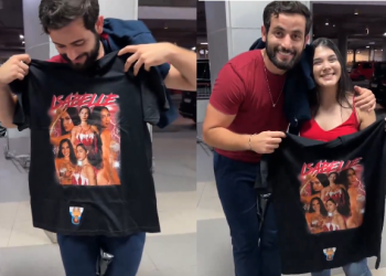 Matteus já está de volta à terrinha. Foto: Reprodução