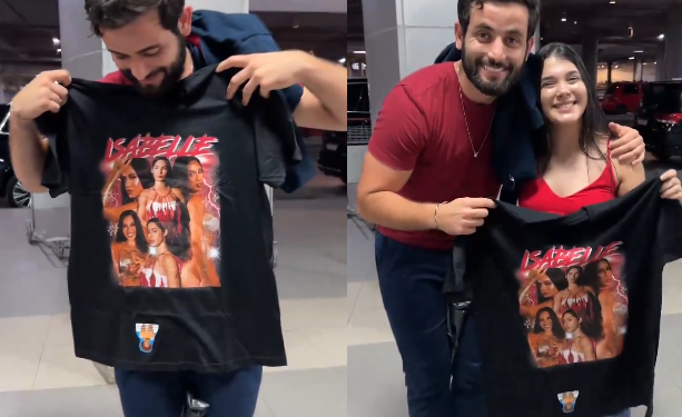 Matteus já está de volta à terrinha. Foto: Reprodução