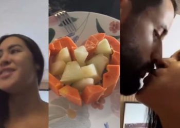 "Muito fofinho", diz Isabelle derretida ao ganhar café da manhã romântico de Matteus