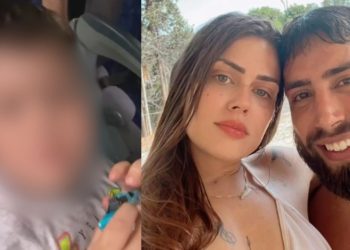 Vídeo mostra sobrinho de 4 anos de Djidja querendo fumar m@conha no colo da mãe