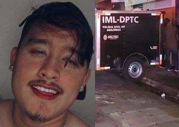 Pistoleiros chegam de carro em oficina e metralham homem enquanto ele lavava as mãos em Manaus