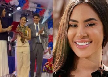 Vídeo: Isabelle é aplaudida ao ser nomeada como Embaixadora do Festival Folclórico de Parintins