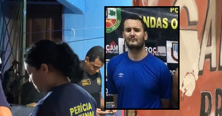 O crime ocorreu nesta madrugada e a vítima morreu na hora. Foto: Reprodução