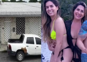 No início desse ano, a namorada de Ademar chegou a precisar de socorro. Foto: Reprodução