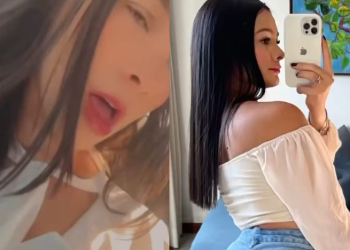 Ingrid publicou a cena com a frase: 'Um pouquinho de aventura'. Foto: Reprodução