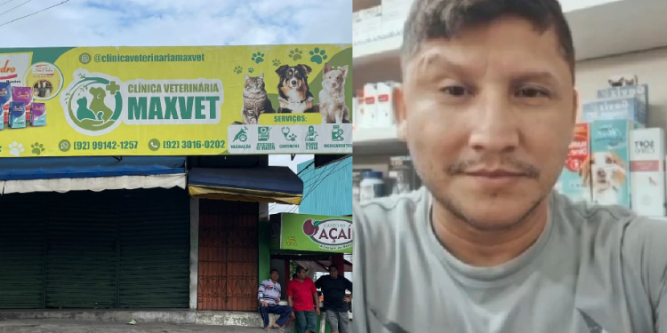 A polícia esteve na clínica do homem na sexta-feira (7). Foto: Reprodução