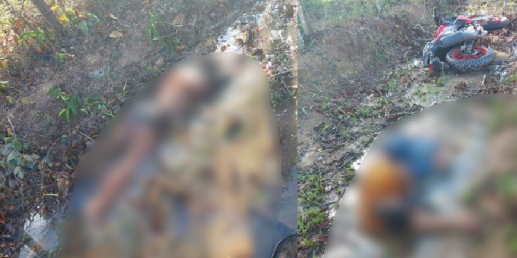 O corpo da mulher foi removido pelo Instituto Médico Legal (IML) e o estado de saúde do homem não foi informado. Foto: Divulgação