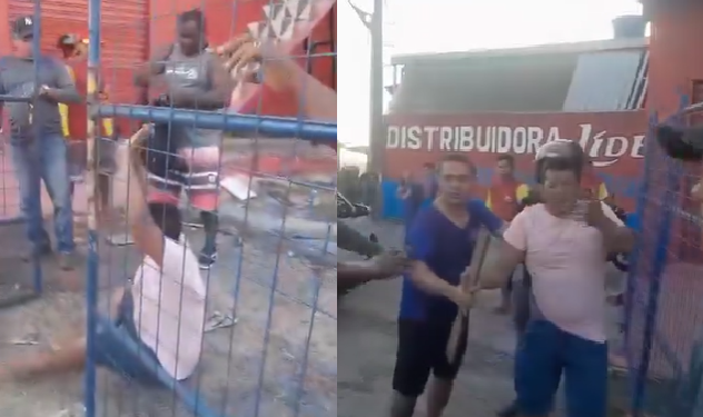 Um vídeo que mostra a agressão viralizou nas redes sociais neste sábado (8). Foto: Reprodução