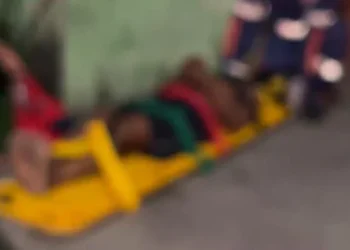 O fato ocorreu na rua Paulo IV, bairro Petrópolis, Zona Sul de Manaus. Foto: Divulgação