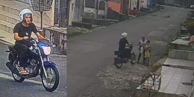VÍDEO: Idosa vive momento de terror ao lado do neto ao ser assaltada no bairro Redenção