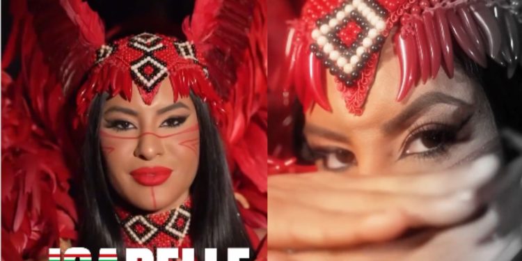 VÍDEO: Escola de samba Grande Rio anuncia oficialmente Isabelle Nogueira como musa para o desfile de 2025