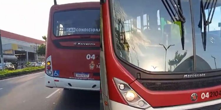 Motorista da linha 444 relata em vídeo assalto em ônibus lotado na avenida Max Teixeira; assista
