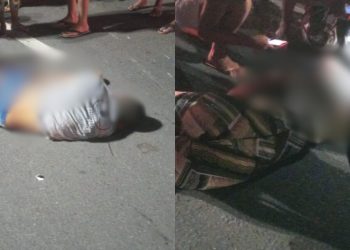 Motociclista pega 'atalho' e morre ao bater de frente com ambulância em Manaus; passageira ficou ferida