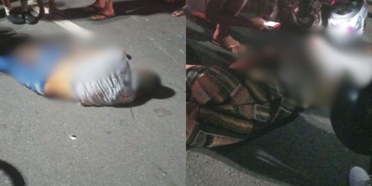 Motociclista pega 'atalho' e morre ao bater de frente com ambulância em Manaus; passageira ficou ferida