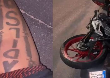 Motoqueiro atende ligação, perde o controle na curva e morre em grave acidente no Nova Cidade