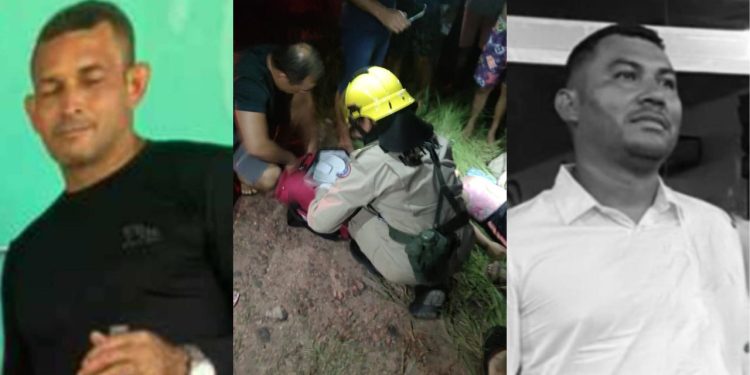 Vídeo: Acidente em estrada sem iluminação deixa dois servidores públicos mortos no interior do Amazonas