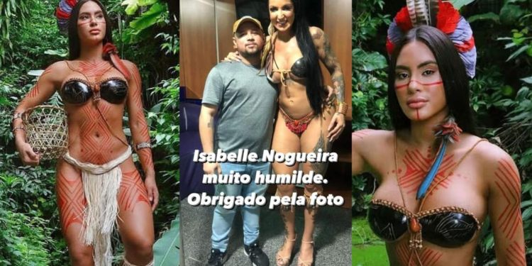 Mudou de profissão? Isabelle Nogueira é confundida com atriz de filme adulto, Elisa Sanches