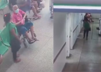 Vídeos: Médica acusa mulher que entrou na UPA para furtar IPhone 14 de dentro do consultório em Manaus