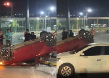 O fato ocorreu na noite desta segunda-feira (8). Foto: Reprodução