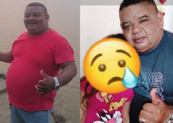 Pai e filha estavam apenas passando e foram vítimas de bala perdida. Foto: Reprodução