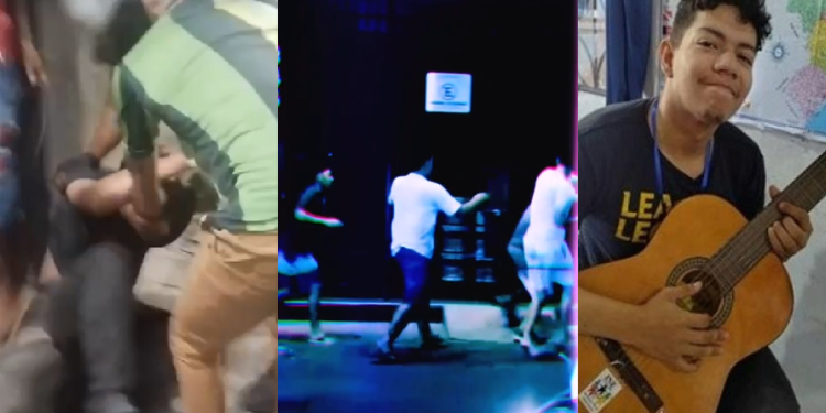 O espancamento ocorreu no bairro Lírio do Vale, Zona Oeste de Manaus. Foto: Reprodução