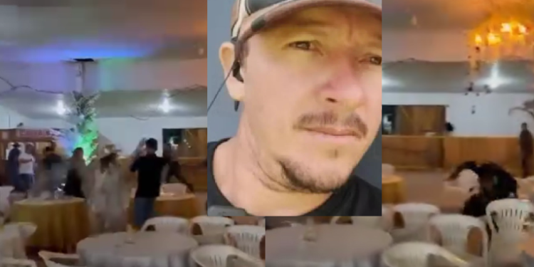 O homem foi preso em seguida. Foto: Reprodução