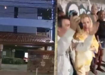 Ele resolveu chamar uma plateia para flagrar a traição com ele. Foto: Reprodução