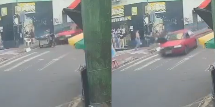 O condutor foi identificado pela polícia. Foto: Reprodução