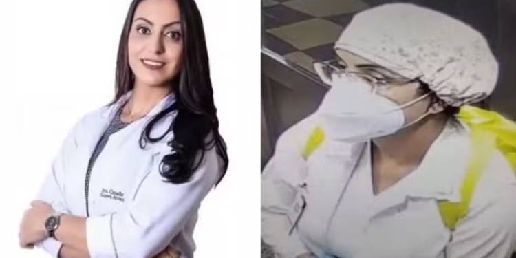 A mulher foi presa em Itumbiara, quando chegava em casa. Foto: Reprodução