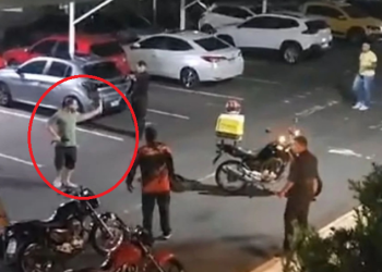 A agressão ocorreu no dia 14 de julho, no bairro Flores, Zona Centro-Sul da capital. Foto: Reprodução