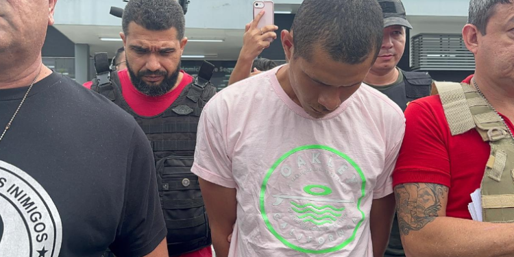 Segundo a polícia, ele seria de uma facção criminosa e responsável por uma boca de fumo no Tarumã. Foto: Reprodução