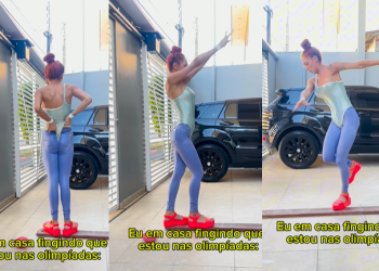 Exagerou na atuação? A influenciadora recebeu algumas críticas. Foto: Reprodução