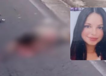 Vídeo forte mostra jovem que teve o crânio partido após caminhão passar por cima no Distrito