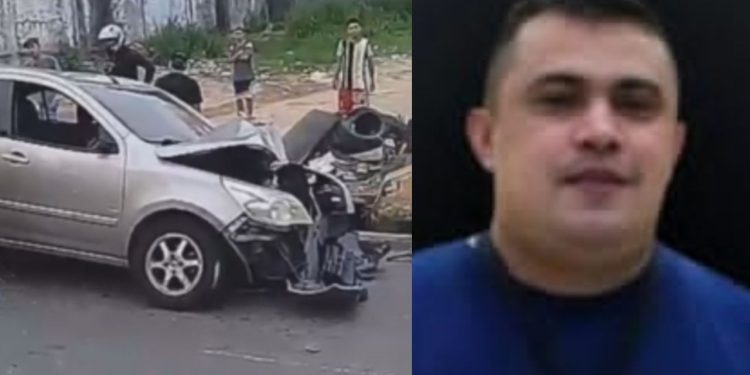 Motociclista morre no hospital após ser atingido por motorista bêbado na contramão da avenida Silves