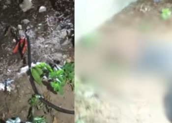 Vídeo: Homem tenta roubar fios, sofre descarga elétrica e cai de poste em avenida do Tarumã