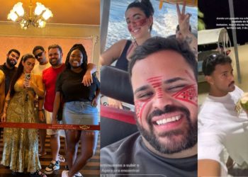 VÍDEO: Ex-BBBs tiram o dia para conhecer pontos turísticos de Manaus e visitam comunidade indígena