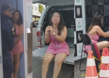 VÍDEO: 'Amostradinha' faz barraco no Hospital 28 de Agosto, enfrenta PMs e acaba presa por desacato