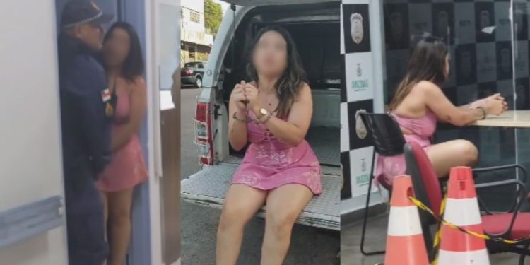 VÍDEO: 'Amostradinha' faz barraco no Hospital 28 de Agosto, enfrenta PMs e acaba presa por desacato