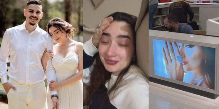 Vídeo: Aos prantos, influencer de São Paulo abandona sua joalheria para viver com o marido em Manaus