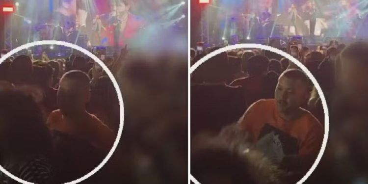 Vídeo: Homem bebe uísque, agride 'contatinho' em show e diz não se lembrar de nada