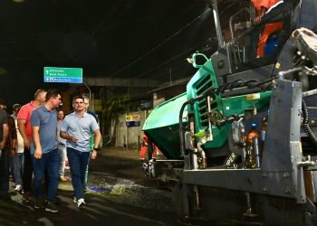 A avenida Constantino Nery é um dos principais corredores viários da capital, com uma média de 4.500 veículos trafegando por hora. Foto: Divulgação