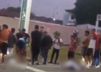 O acidente ocorreu neste sábado (3). Foto: Reprodução