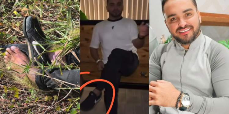 O biomédico estava acompanhado de amigos, um deles desconhecido pelo resto. Foto: Reprodução/Instagram