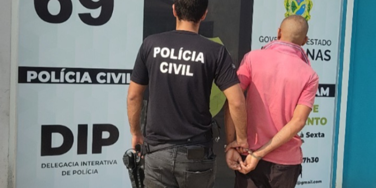 O homem está à disposição da Justiça. Foto: Divulgação/PC-AM